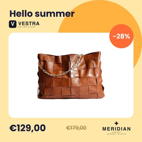 Hello Summer template, 1:1