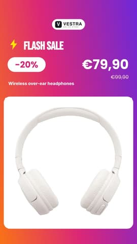 Story Flash Gradient template, 9:16