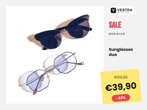 Sticky Sale template, 4:3